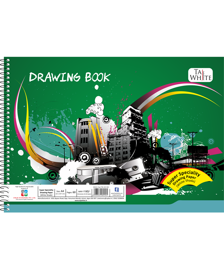 Buy online Drawing Book A4 (29.7 * 21 Cm) Tw Pg40