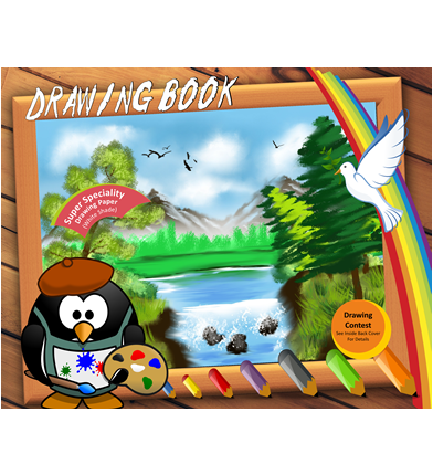 Drawing Book Special (27.5 * 34.7 cm) - Cartraige Sheet Pg 60